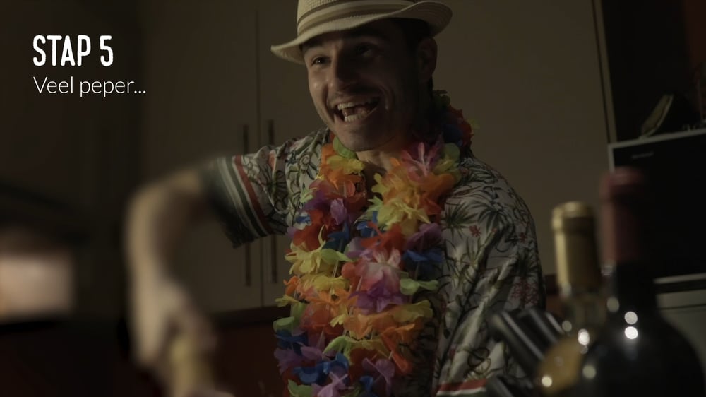 Granit Nici portfolio acting koken met pepe screenshot 5