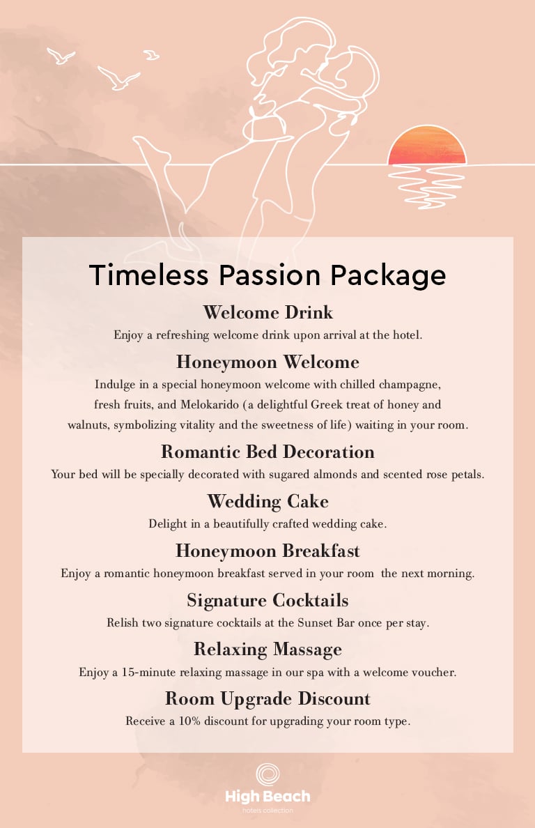 Timeless Passion Package - High Beach Hotels Collection