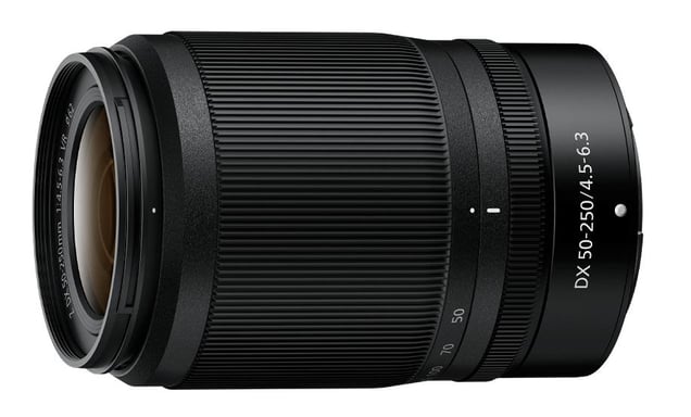 NIKON - Objetivo NIKKOR Z DX 50-250mm f/4.5-6.3 VR - Teleobjetivo zoom compacto - Retráctil - Reducción de la vibración