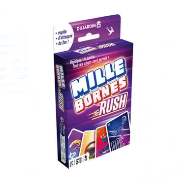 Mille Bornes Rush - Cautivador juego de mesa estratégico