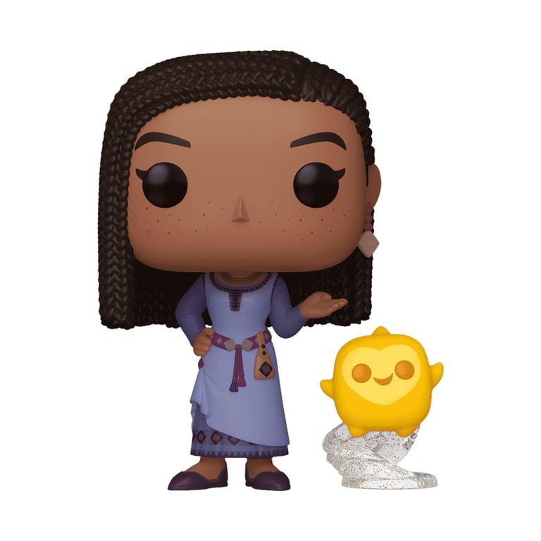 Figurine Funko Pop! Disney: Wish Asha with Star et Adulte