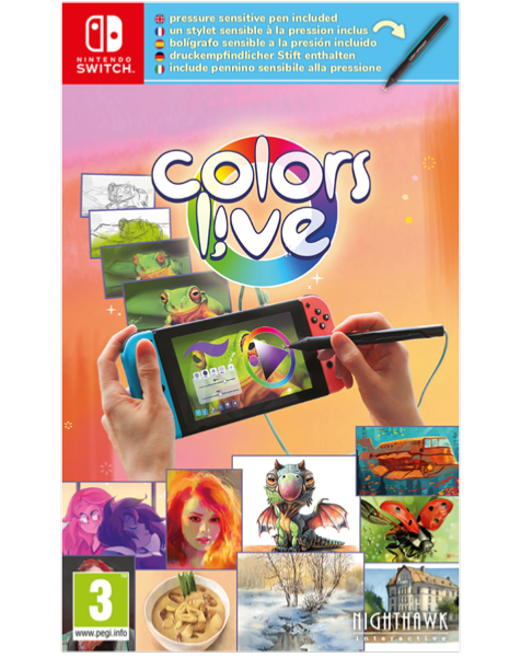 Colors Live + Stylet Nintendo SWITCH Neuf - vue 1