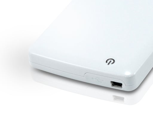 Conceptronic 2,5'' Harddisk Box Mini Bianco