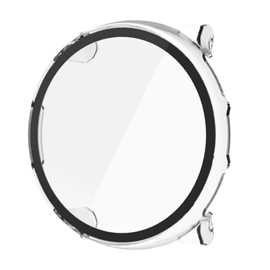 Funda Protectora de PC con Protector de Pantalla de Vidrio Templado Compatible con Polar Vantage V3 Transparent