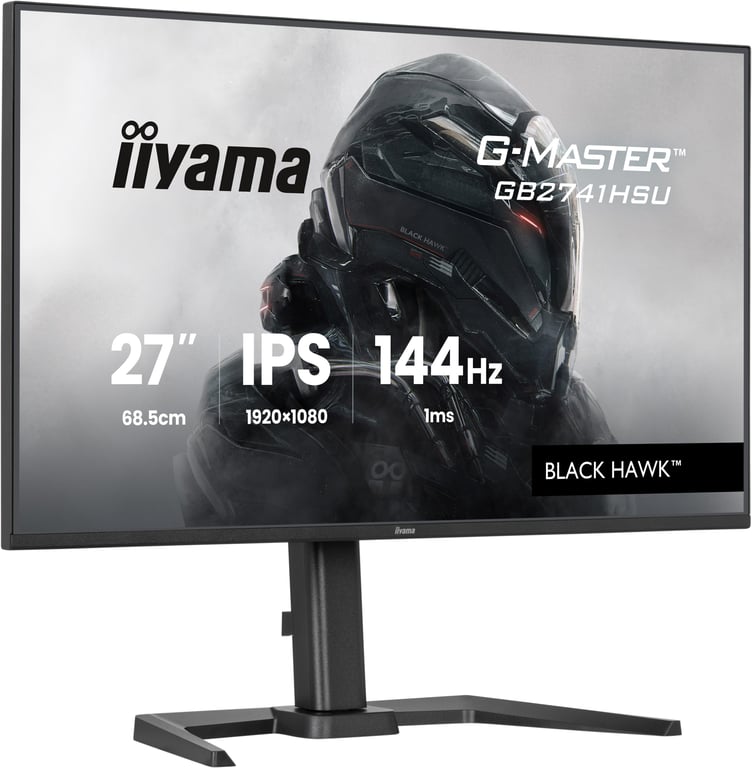 iiyama G-MASTER GB2741HSU-B1 écran plat de PC 68,6 cm (27 ) 1920 x 1080 pixels Full HD LED Noir - Neuf