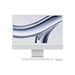 iMac Apple M3 59,7 cm (23.5'') 4480 x 2520 pixels 8 Go 512 Go SSD PC All-in-One macOS Sonoma Wi-Fi 6E (802.11ax), Argent
