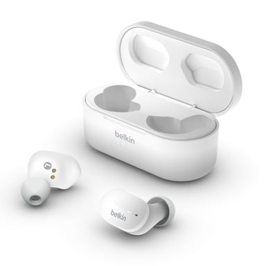 Belkin AUC001BTWH Auriculares inalámbricos para música Micro-USB Bluetooth Blanco