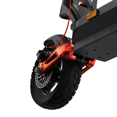 JOYOR T6E PRO Plegable Patinete Eléctrico Certificación ABE - Motor 500W Batería 48V26AH Neumáticos 10'' - Negro