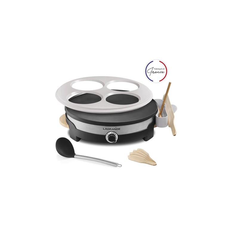 Crêpière Électrique Lagrange 109018 – 1500 W, Plaque de 35 cm, Thermostat Réglable - vue 9