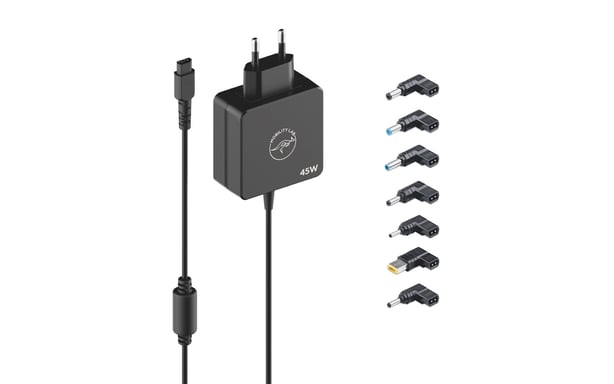 MOBILITY LAB - Alimentation Universelle 45W pour PC 7 Connecteurs Interchangeables