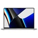 MacBook Pro M1 Max (2021) 16.2', 3.2 GHz 1 Tb 32 Gb  Apple GPU 32, Plata - AZERTY