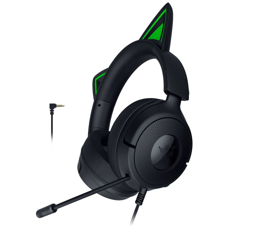 Razer Kraken Kitty V3 X Casque Avec fil Arceau Gaming USB Type-A Noir - Neuf