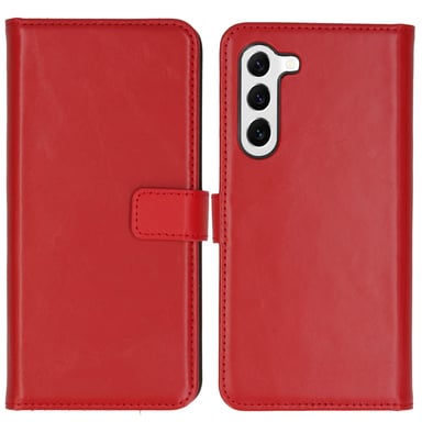 Selencia SH00055712 coque de protection pour téléphones portables 15,5 cm (6.1'') Étui avec portefeuille Rouge Samsung Galaxy S23