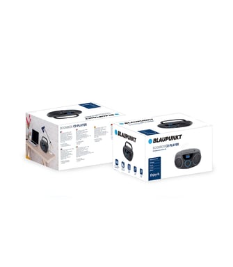 Boombox disco LED bluetooth 12W - Blaupunkt - BLP8730-133 - Noir