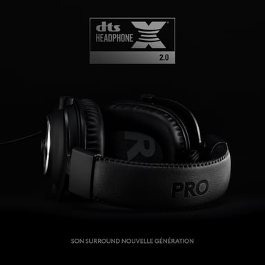 Cuffie da gioco wireless Logitech Pro X Lightspeed - Nero