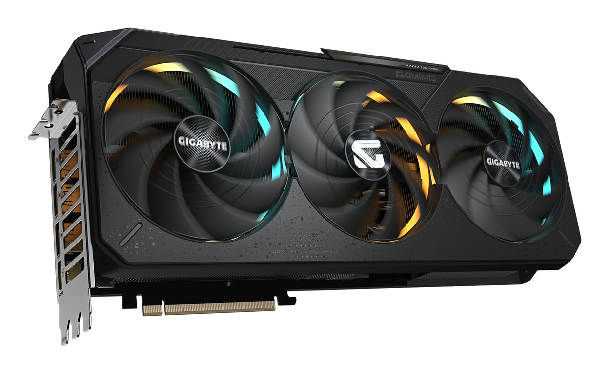 GIGABYTE GeForce RTX 5090 GAMING OC 32G Carte Graphique GDDR7 512 bits PCI E 5.0 2550MHz Core Clock 3 x DP 2. 1 x HDMI 2.1b NVIDIA DLSS 4 GV N5090GAMING OC 32GD Neuf - vue 3
