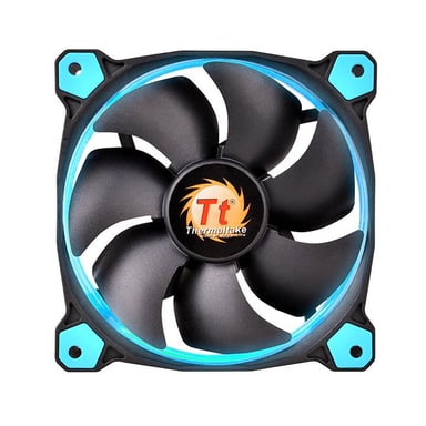 Thermaltake Riing 12 Carcasa del ordenador Ventilador 12 cm Negro, Azul