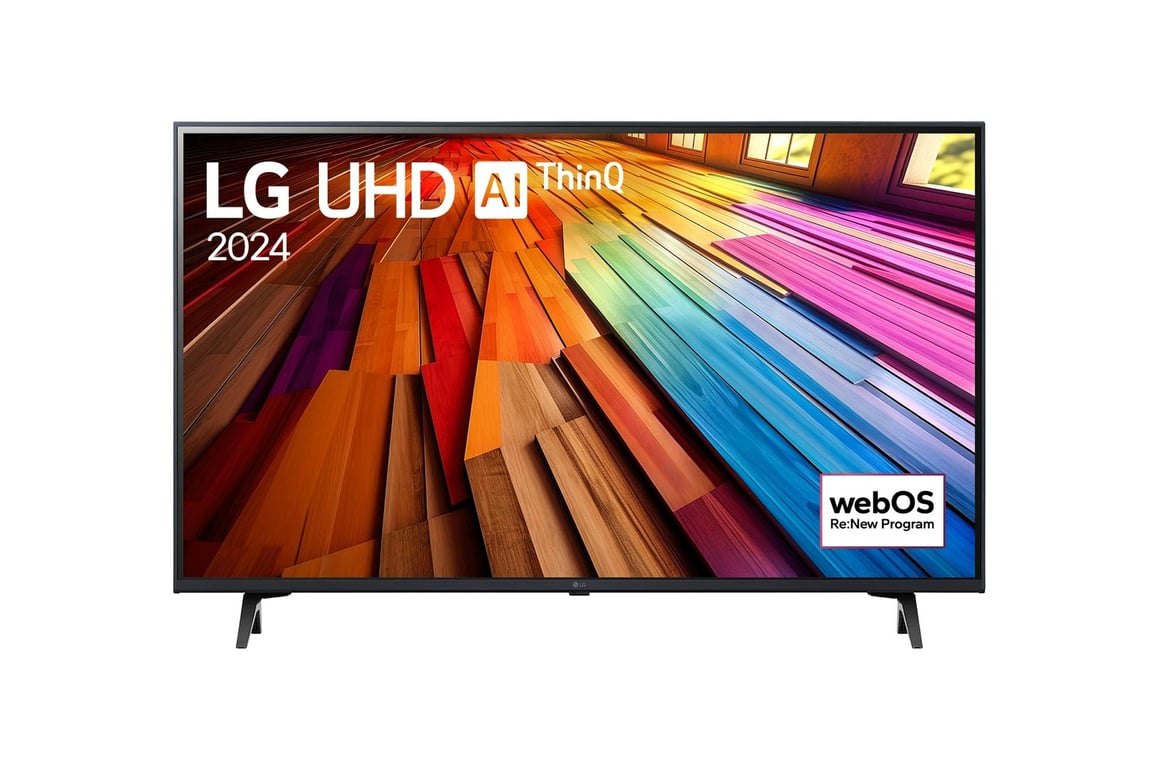 LG UHD 43UT80006LA 109,2 cm (43 ) 4K Ultra HD Smart TV Wifi Bleu - Neuf