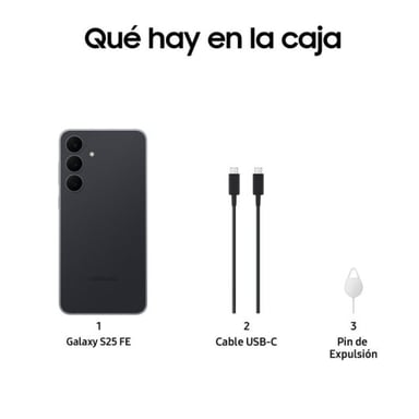Galaxy S25 FE (5G) 256 Go, Noir Absolu