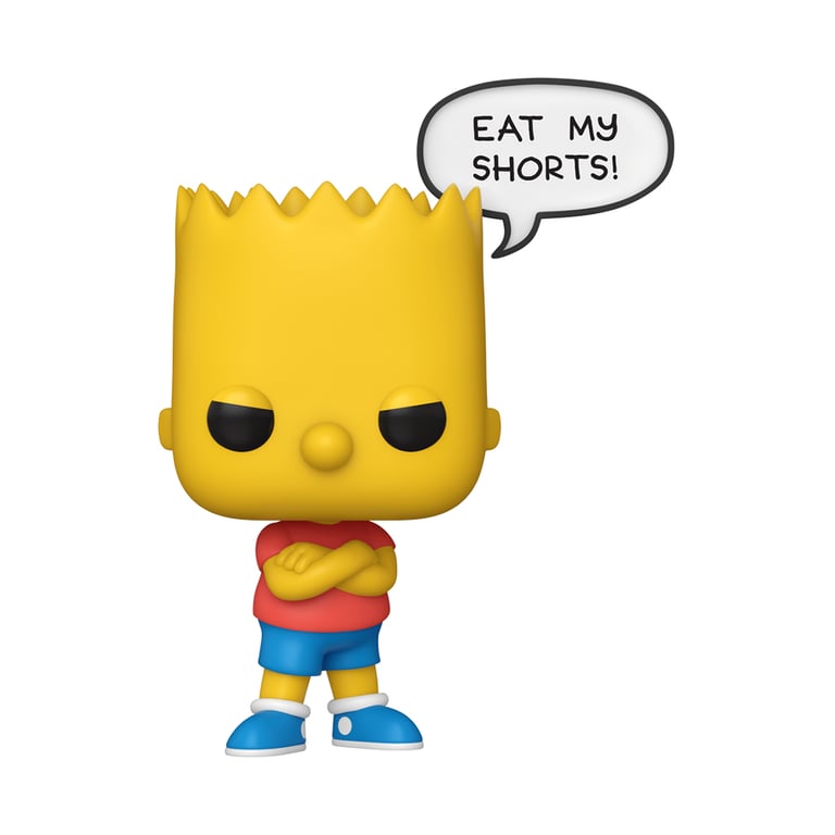 Figurine Funko Bart Simpson Vinyle 95 cm Cadeau pour Fans des Simpsons - vue 3