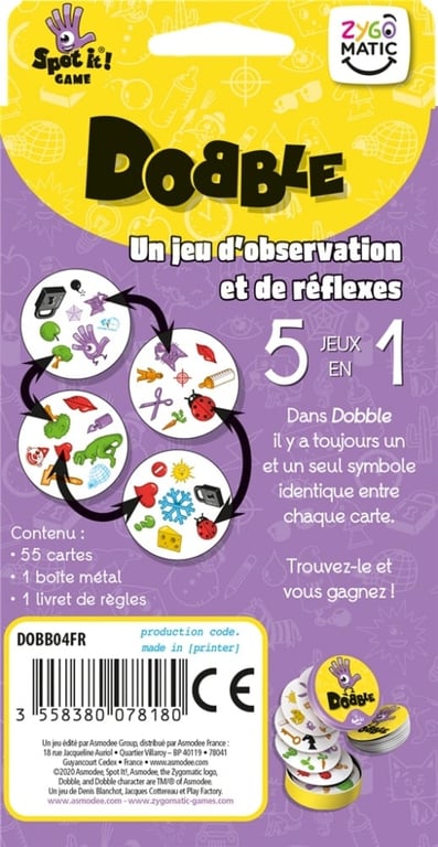 Dobble Classique Asmodee La Boîte - vue 6