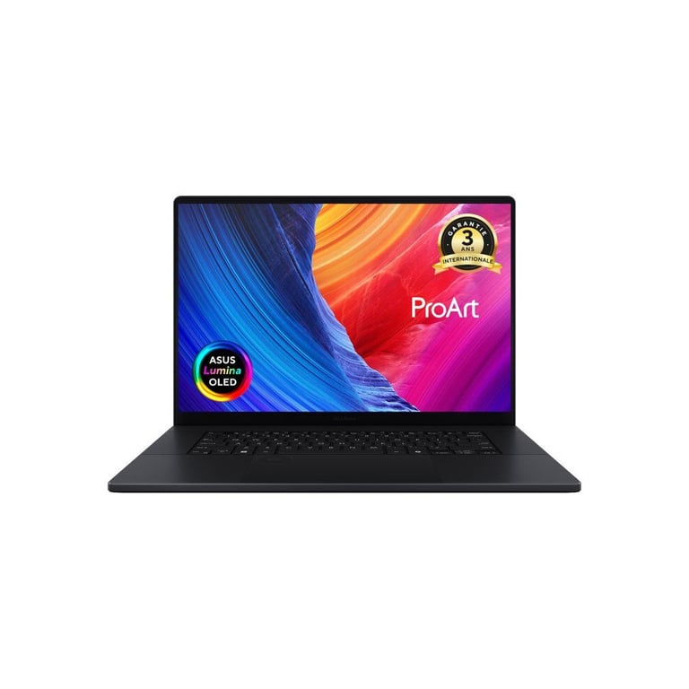 PC Portable ASUS ProArt P16 OLED H7606 : Win 11 16 WQXGA+ Tactile RTX 5070 8Go AMD Ryzen AI 9 HX370 RAM SSD - vue 3