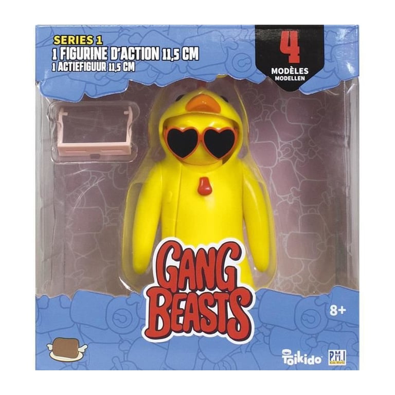 Gang Beasts 1 Figurine Articulée de 11 5 cm Lot 4 Figurines de Collection Jeux Vidéos Lansay Neuf - vue 3