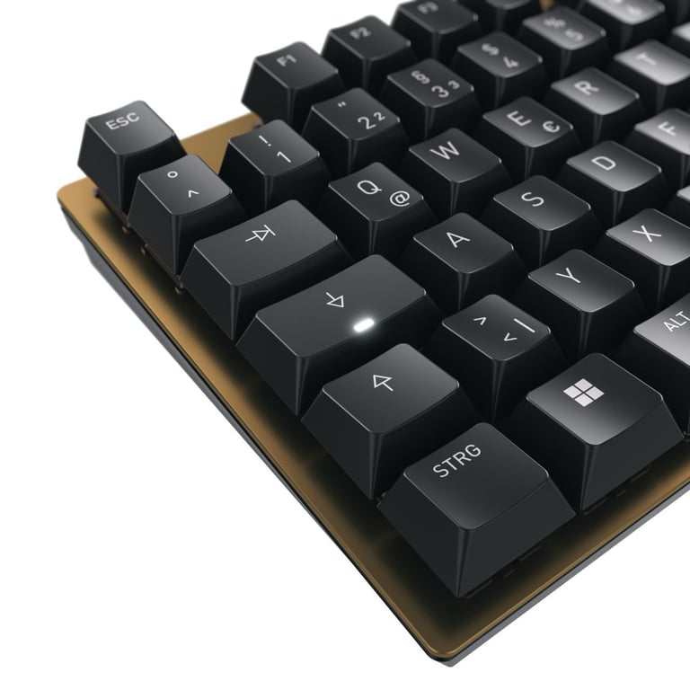 CHERRY KC 200 MX teclado Universal USB AZERTY Francés Negro, Bronce