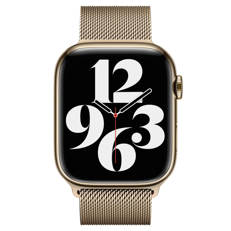 Apple Bracelet Milanais Apple Watch Gold - vue 9