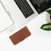 imoshion Étui de télephone portefeuille de luxe pour Samsung Galaxy A41 - Marron