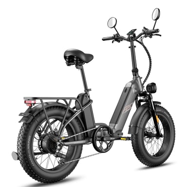 Vélo Électrique FAFREES FF20 Polar - Moteur 500W Batterie 48V12*2AH 20'' Frein à Disque Hydraulique - gris