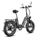 Vélo Électrique FAFREES FF20 Polar - Moteur 500W Batterie 48V12*2AH 20'' Frein à Disque Hydraulique - gris