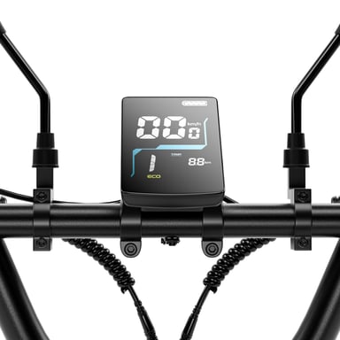 Tricycle cargo électrique CYSUM AG1 PRO, batterie 48 V 20 Ah, paniers avant et arrière, marche arrière