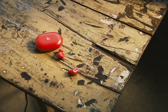 Beats Studio Buds - Auriculares inalámbricos - True Wireless con reducción de ruido - Rojo