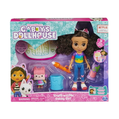 Spin Master Gabby's Dollhouse, Poupées Gabby artiste et accessoires de luxe dont une tablette avec surface réactive à l'eau et pinceau à eau, jouets pour filles et garçons à partir de 3 ans - vue 1