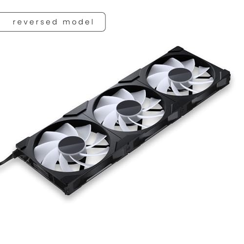 Phanteks Lot de 3 Ventilateurs de boitier M25 Gen2 Reverse RGB 14cm Neuf - vue 4