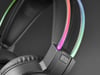 Mars Gaming MHRGB, Auriculares Chroma RGB Flow, Micrófono Profesional, Sonido Espacial, Negro