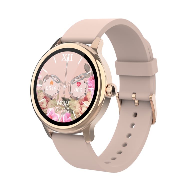 DCU Advance Tecnologic 34157090 smartwatche et montre de sport 3 07 cm 1.21 LCD 39 mm Numérique 240 x 240 pixels Écran tactile Or Neuf - vue 2