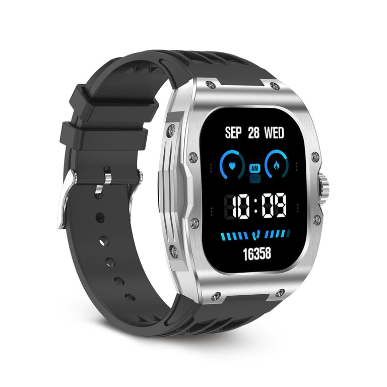 Montre Connectée KSIX Hero AMOLED 100 Modes Sportifs Notifications Suivi Santé Écran HD Contrôle Musique Neuf - vue 3