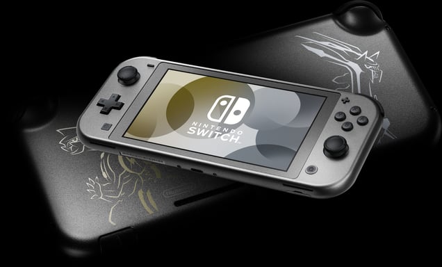 Switch Lite Ed. Dialga & Palkia - Console de jeux portables 14 cm (5.5'') 32 Go Écran tactile Wifi