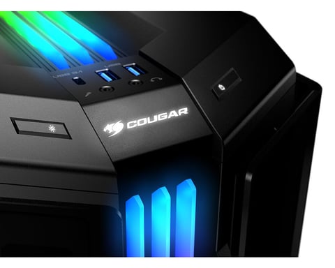 COUGAR Gaming Gemini T Pro Midi Tower Noir