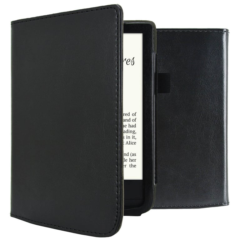 imoshion Étui de liseuse portefeuille en cuir végan pour Pocketbook Touch Lux 5 / HD 3 / Basic Lux 4 / Vivlio Lux 5 Neuf - vue 7