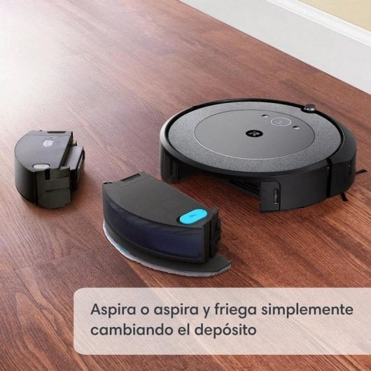 IROBOT aspirateur robot laveur connecté ROOMBA COMBO I557840 - vue 3
