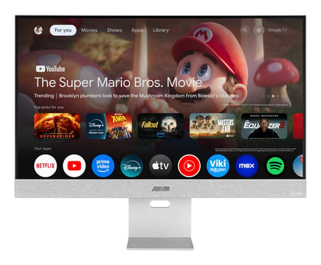 ASUS ZenScreen MS32UC pantalla para PC 80 cm (31.5'') 3840 x 2160 Pixeles 4K Ultra HD LED Gris, Blanco