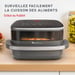 Moulinex AL402H Unique Autonome 2200 W Friteuse d'air chaud Gris