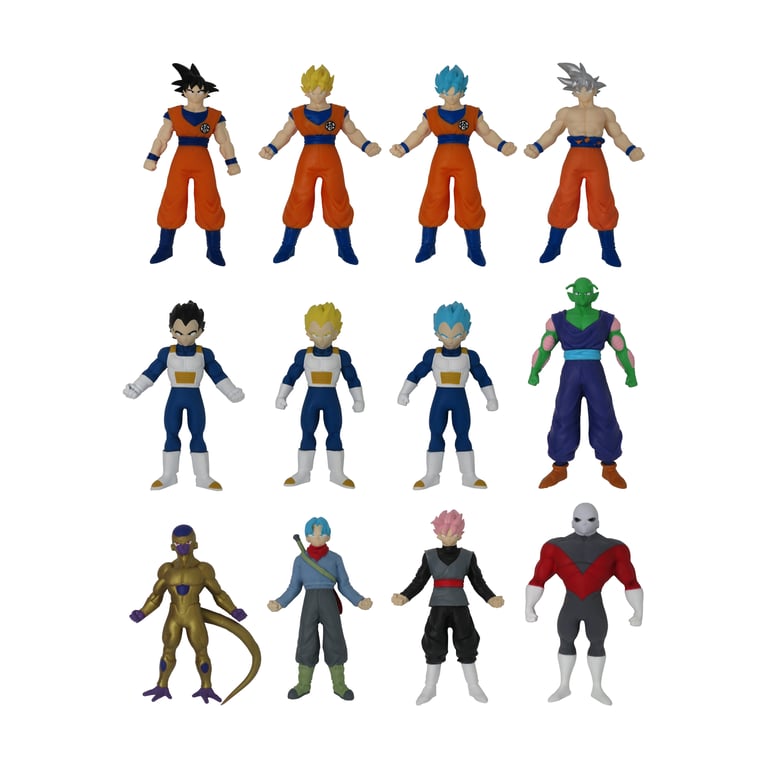 Figurine extensible DRAGON BALL Pack de 3 MONSTER FLEX - vue 4