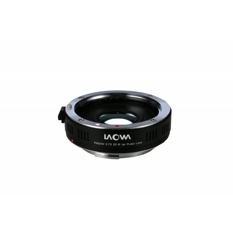 Bague d'adaptation réducteur de focale 0.7x Laowa pour objectif Probe monture Canon EF sur boiter monture Canon EOS R - vue 2
