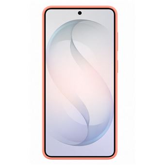 Coque en silicone Magnet Rouge corail pour Samsung Galaxy S26+ - Neuf