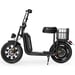 Scooter Eléctrico F7 | Motor 1000W | Batería 48V 10.4Ah | Neumáticos de 16 Pulgadas| Velocidad Máx 45 km/h | Autonomía 45-60 km | Gris