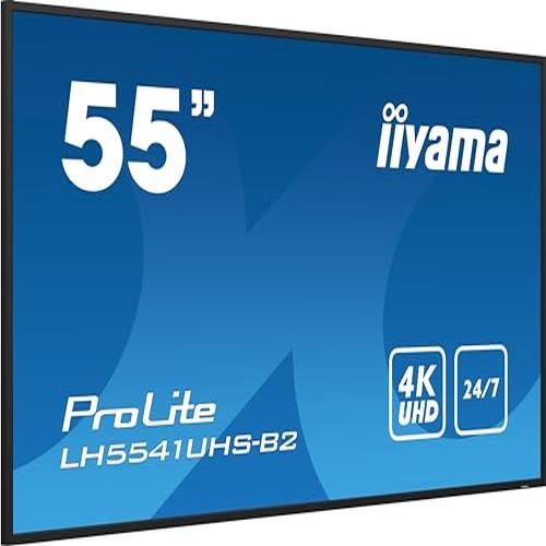 IIYAMA 55' dalle IPS 4K UHD 3840x2160 8ms 500cdm² Haut parleurs 3xHDMI 1xVGA USB Media Player Neuf - vue 3